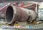 Rough Machining Forged Cylinder Double Flange Barrel 5000mm 6000T